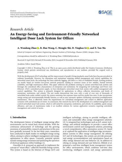 rfid based smart office energy saving system|An Energy‐Saving and Environment‐Friendly Networked .